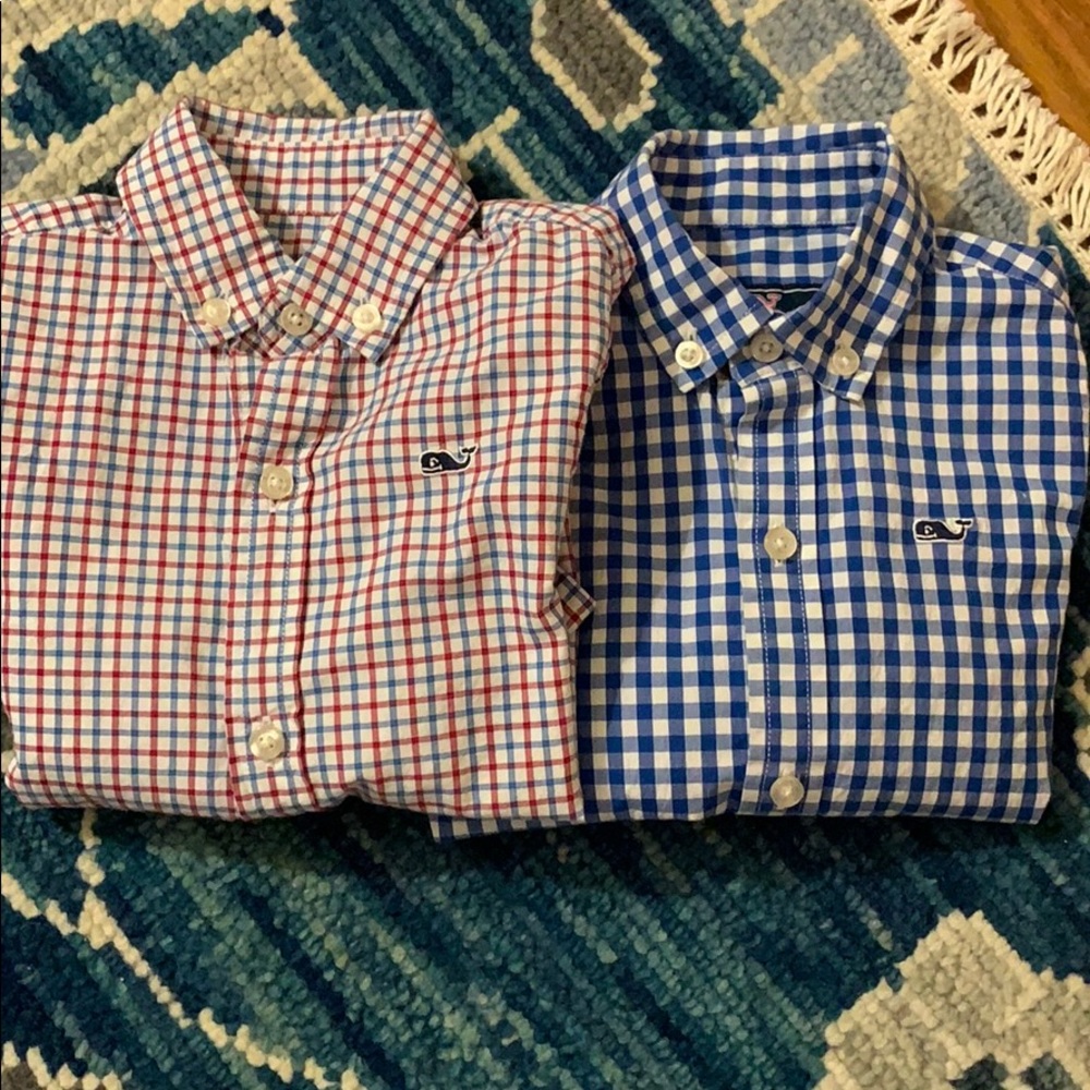 Lot of 2 whale shirts 2T